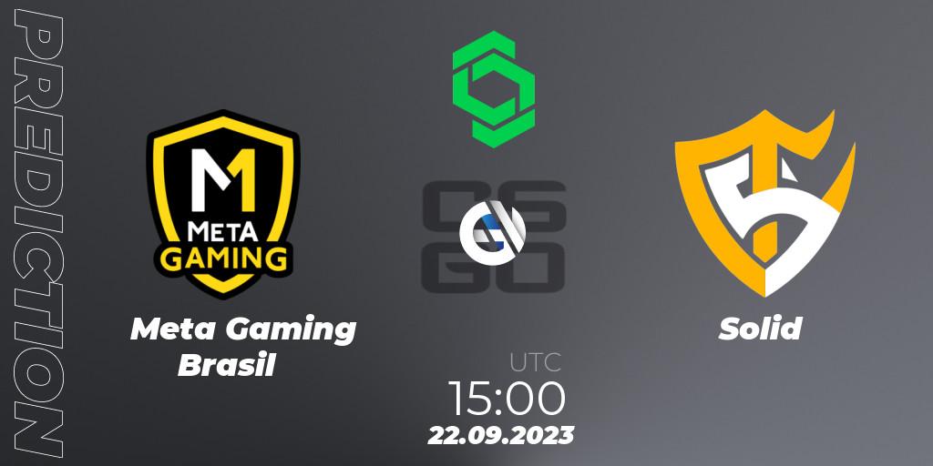 Meta Gaming Brasil - Solid: Maç tahminleri. 22.09.2023 at 15:50, Counter-Strike (CS2), CCT South America Series #11