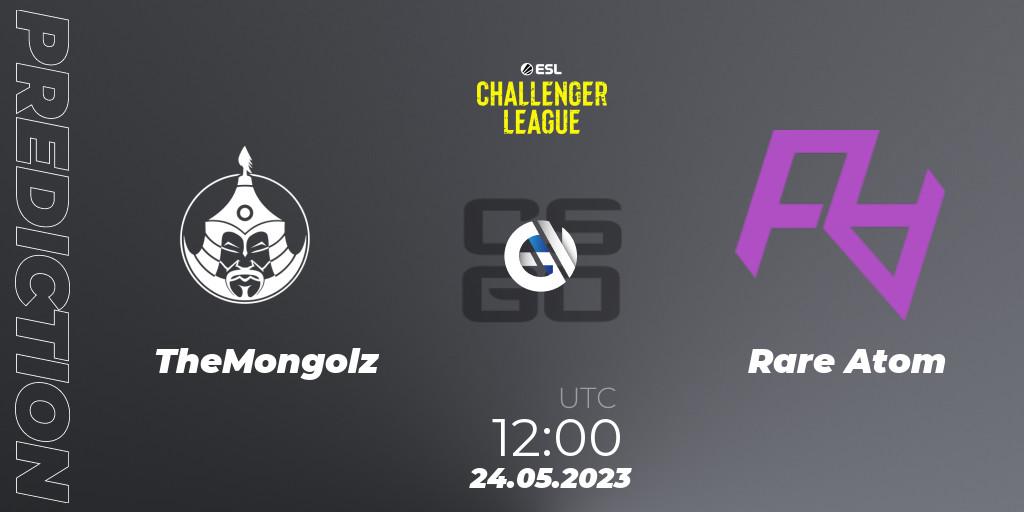 TheMongolz - Rare Atom: Maç tahminleri. 24.05.2023 at 12:00, Counter-Strike (CS2), ESL Challenger League Season 45: Asia-Pacific