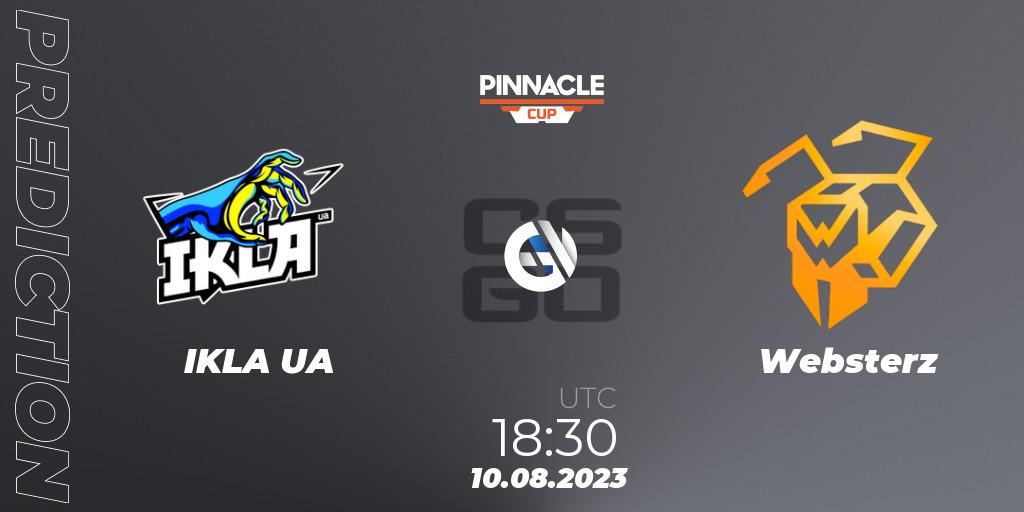 IKLA UA - Websterz: Maç tahminleri. 10.08.2023 at 18:30, Counter-Strike (CS2), Pinnacle Cup V