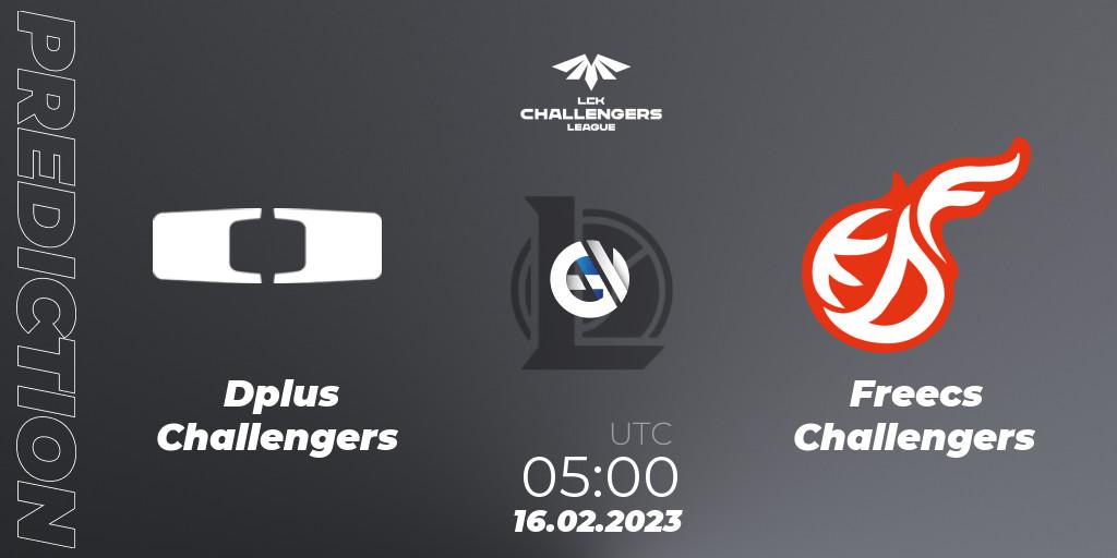 Dplus Challengers - Freecs Challengers: Maç tahminleri. 16.02.23, LoL, LCK Challengers League 2023 Spring