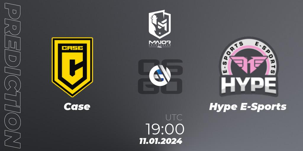 Case - Hype E-Sports: Maç tahminleri. 11.01.24, CS2 (CS:GO), PGL CS2 Major Copenhagen 2024 South America RMR Open Qualifier 2