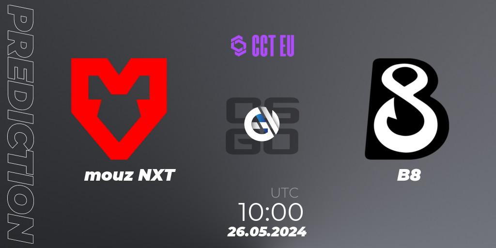 mouz NXT - B8: Maç tahminleri. 26.05.2024 at 10:00, Counter-Strike (CS2), CCT Season 2 European Series #3