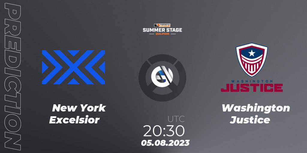 New York Excelsior - Washington Justice: Maç tahminleri. 05.08.23, Overwatch, Overwatch League 2023 - Summer Stage Qualifiers