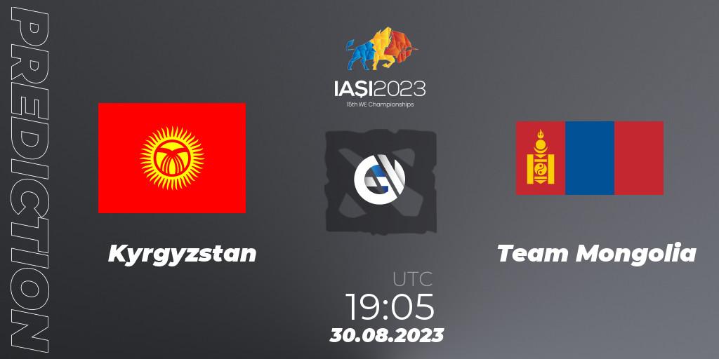 Kyrgyzstan - Team Mongolia: Maç tahminleri. 30.08.2023 at 19:05, Dota 2, IESF World Championship 2023