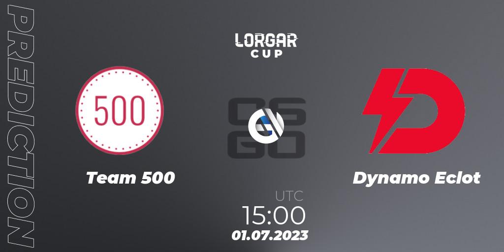 Team 500 - Dynamo Eclot: Maç tahminleri. 01.07.2023 at 15:00, Counter-Strike (CS2), Lorgar Cup