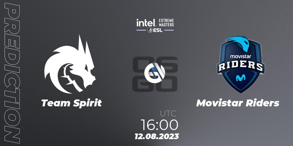Team Spirit - Movistar Riders: Maç tahminleri. 12.08.2023 at 16:00, Counter-Strike (CS2), IEM Sydney 2023 Europe Open Qualifier 2
