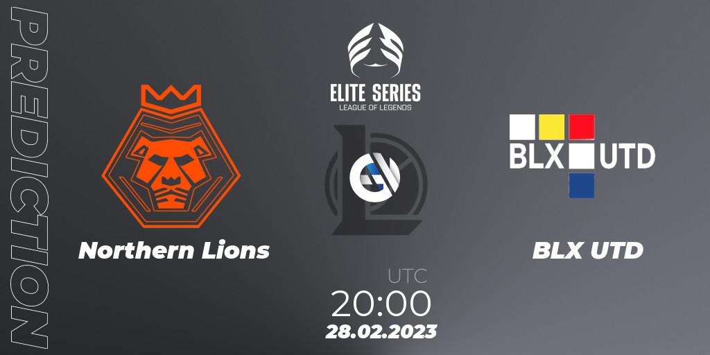 Northern Lions - BLX UTD: Maç tahminleri. 28.02.2023 at 20:00, LoL, Elite Series Spring 2023 - Group Stage