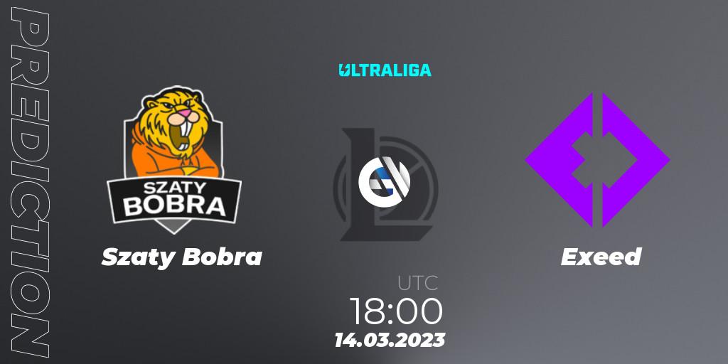 Szaty Bobra - Exeed: Maç tahminleri. 07.03.2023 at 18:00, LoL, Ultraliga Season 9 - Group Stage