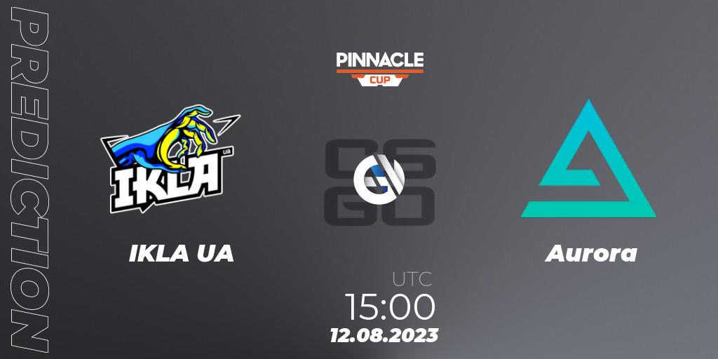 IKLA UA - Aurora: Maç tahminleri. 12.08.2023 at 15:00, Counter-Strike (CS2), Pinnacle Cup V