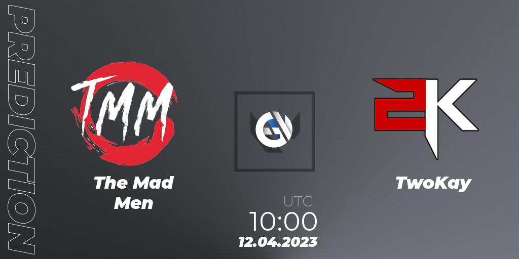 The Mad Men - TwoKay: Maç tahminleri. 12.04.2023 at 10:00, VALORANT, VALORANT Challengers 2023: Vietnam Split 2 - Group Stage