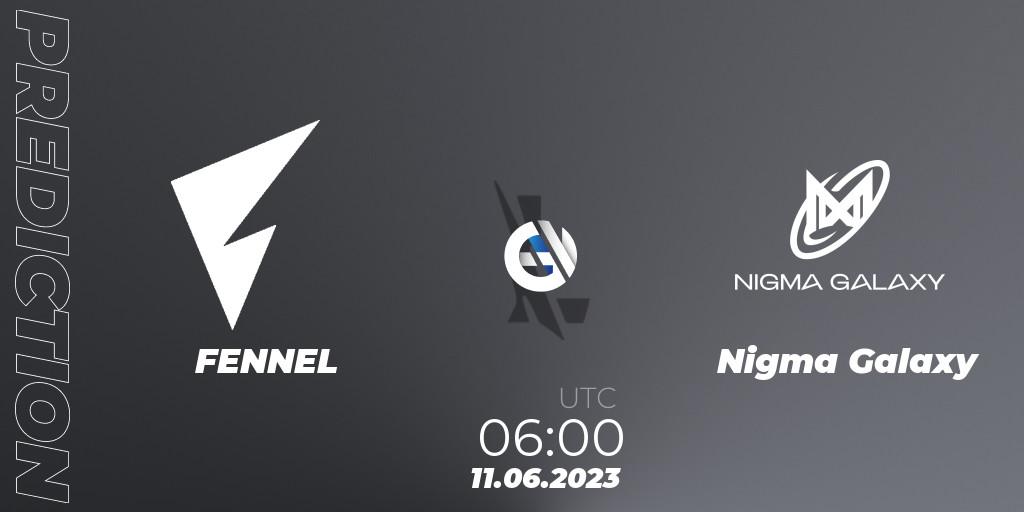FENNEL - Nigma Galaxy: Maç tahminleri. 11.06.2023 at 06:00, Wild Rift, WRL Asia 2023 - Season 1 - Regular Season
