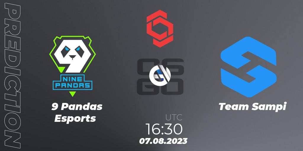 9 Pandas Esports - Team Sampi: Maç tahminleri. 07.08.2023 at 17:10, Counter-Strike (CS2), CCT Central Europe Series #7