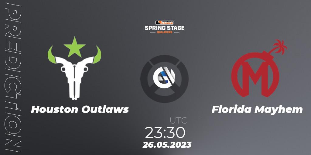 Houston Outlaws - Florida Mayhem: Maç tahminleri. 26.05.23, Overwatch, OWL Stage Qualifiers Spring 2023 West