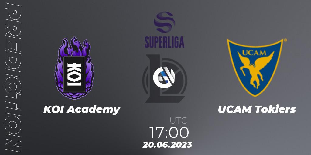 KOI Academy - UCAM Esports Club: Maç tahminleri. 20.06.2023 at 18:00, LoL, Superliga Summer 2023 - Group Stage
