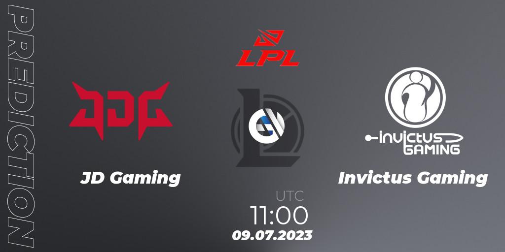 JD Gaming - Invictus Gaming: Maç tahminleri. 09.07.23, LoL, LPL Summer 2023 Regular Season