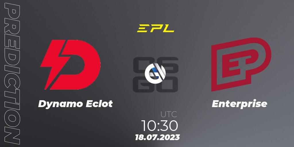 Dynamo Eclot - Enterprise: Maç tahminleri. 18.07.2023 at 10:30, Counter-Strike (CS2), European Pro League Season 9