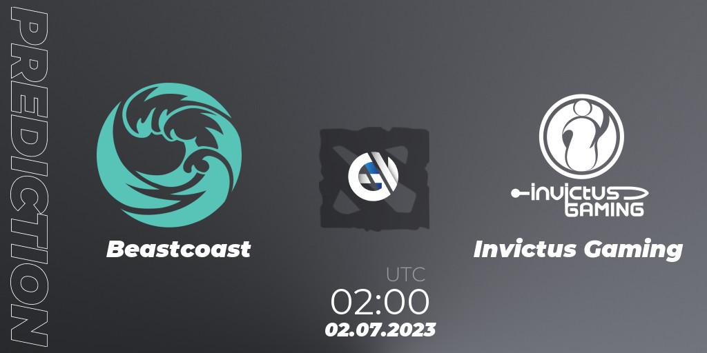 Beastcoast - Invictus Gaming: Maç tahminleri. 02.07.2023 at 02:40, Dota 2, Bali Major 2023 - Group Stage