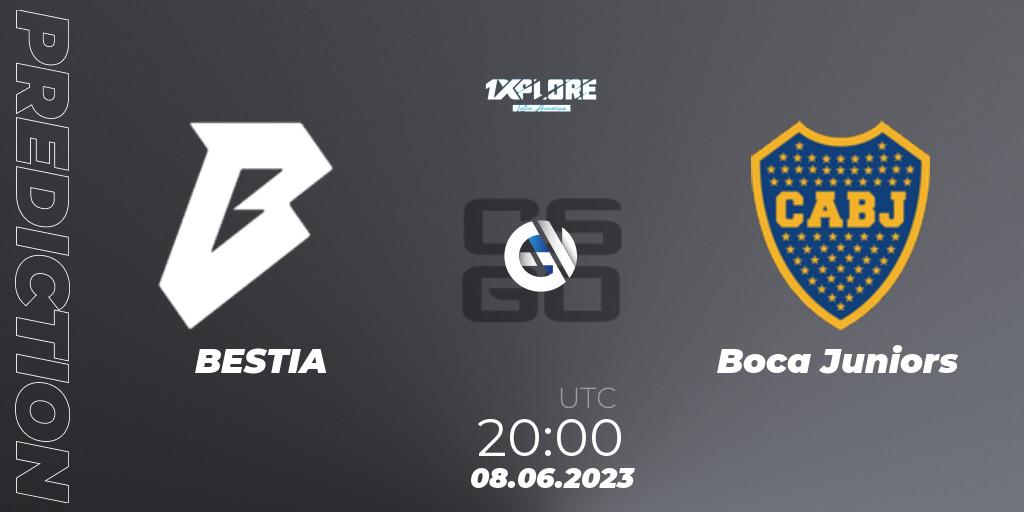 BESTIA - Boca Juniors: Maç tahminleri. 08.06.2023 at 20:00, Counter-Strike (CS2), 1XPLORE Latin America Cup 1