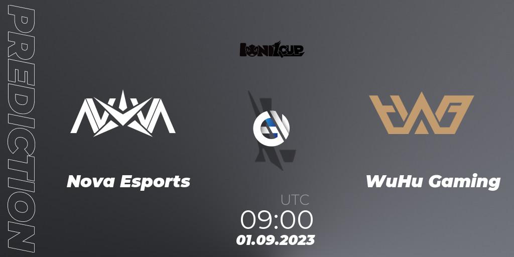 Nova Esports - WuHu Gaming: Maç tahminleri. 01.09.2023 at 09:00, Wild Rift, Ionia Cup 2023 - WRL CN Qualifiers