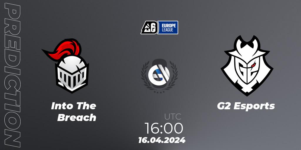 Into The Breach - G2 Esports: Maç tahminleri. 16.04.24, Rainbow Six, Europe League 2024 - Stage 1