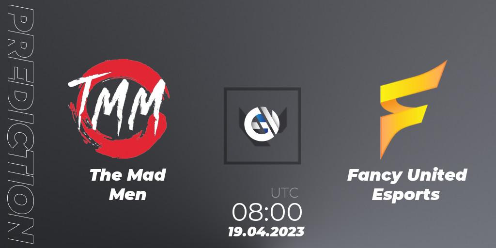 The Mad Men - Fancy United: Maç tahminleri. 19.04.2023 at 08:00, VALORANT, VALORANT Challengers 2023: Vietnam Split 2 - Group Stage