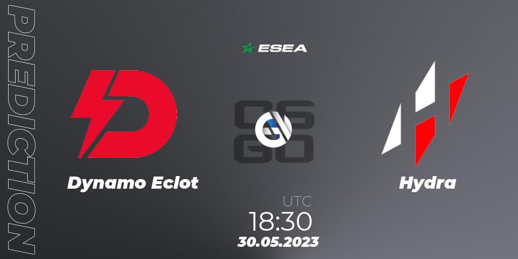Dynamo Eclot - Hydra: Maç tahminleri. 30.05.2023 at 17:00, Counter-Strike (CS2), ESEA Advanced Season 45 Europe
