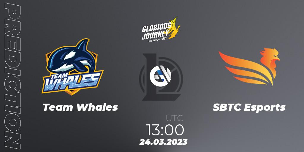 Team Whales - SBTC Esports: Maç tahminleri. 24.03.23, LoL, VCS Spring 2023 - Group Stage