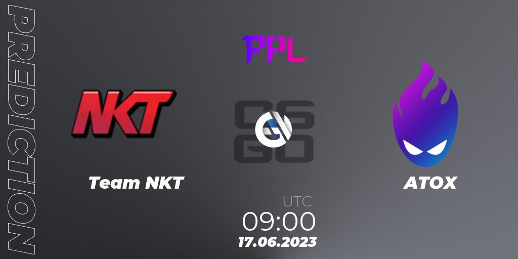 Team NKT - ATOX: Maç tahminleri. 17.06.2023 at 09:00, Counter-Strike (CS2), Perfect World Arena Premier League Season 4