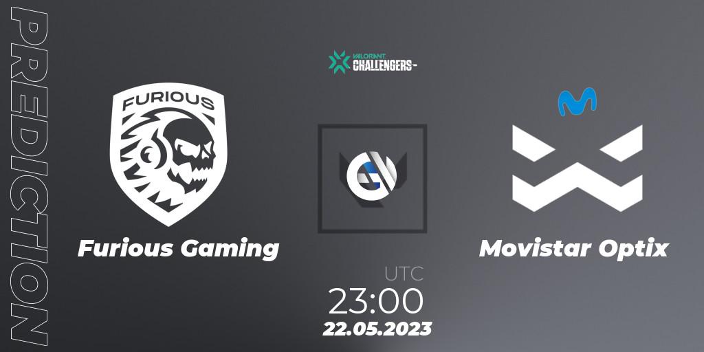 Furious Gaming - Movistar Optix: Maç tahminleri. 22.05.2023 at 23:00, VALORANT, VCL Latin America South: Split 2 2023 Playoffs