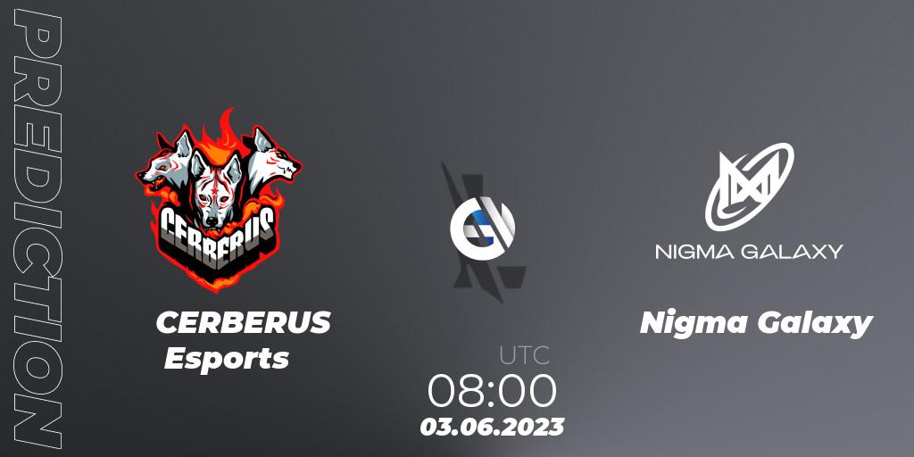 CERBERUS Esports - Nigma Galaxy: Maç tahminleri. 03.06.2023 at 08:00, Wild Rift, WRL Asia 2023 - Season 1 - Regular Season