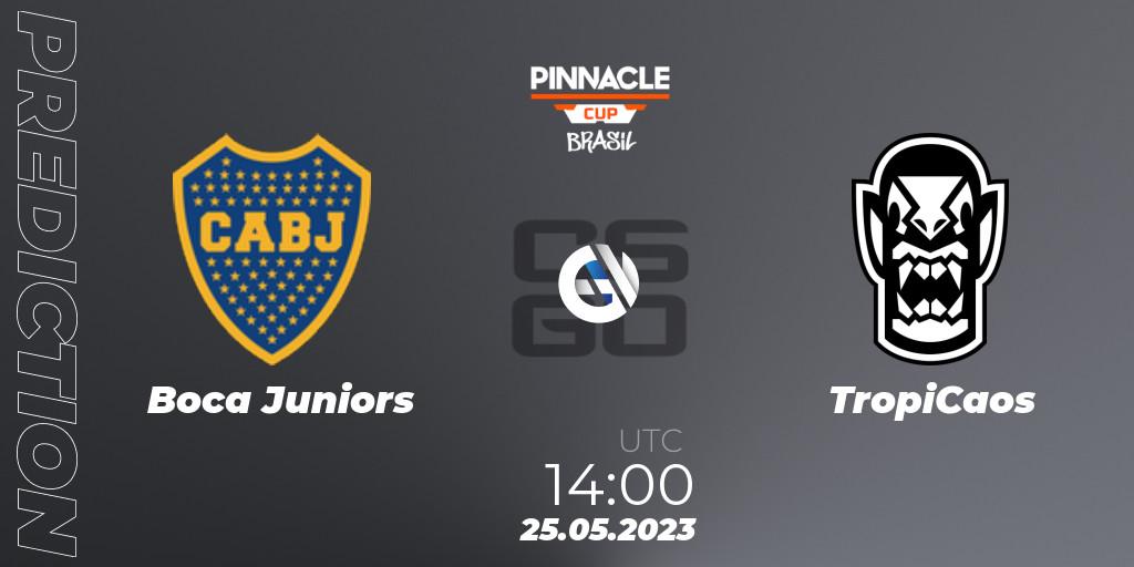 Boca Juniors - TropiCaos: Maç tahminleri. 25.05.2023 at 14:00, Counter-Strike (CS2), Pinnacle Brazil Cup 1