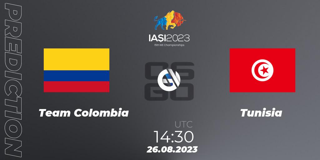 Team Colombia - Tunisia: Maç tahminleri. 26.08.2023 at 20:10, Counter-Strike (CS2), IESF World Esports Championship 2023