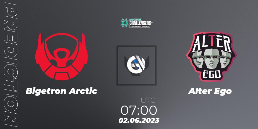 Bigetron Arctic - Alter Ego: Maç tahminleri. 02.06.2023 at 07:00, VALORANT, VALORANT Challengers 2023: Indonesia Split 2 - Playoffs