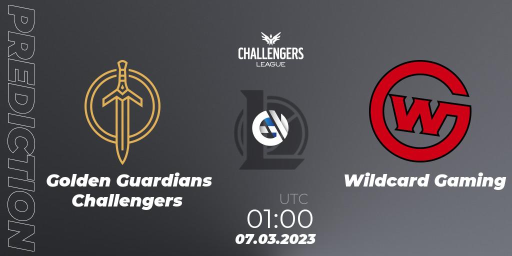 Golden Guardians Challengers - Wildcard Gaming: Maç tahminleri. 07.03.23, LoL, NACL 2023 Spring - Group Stage