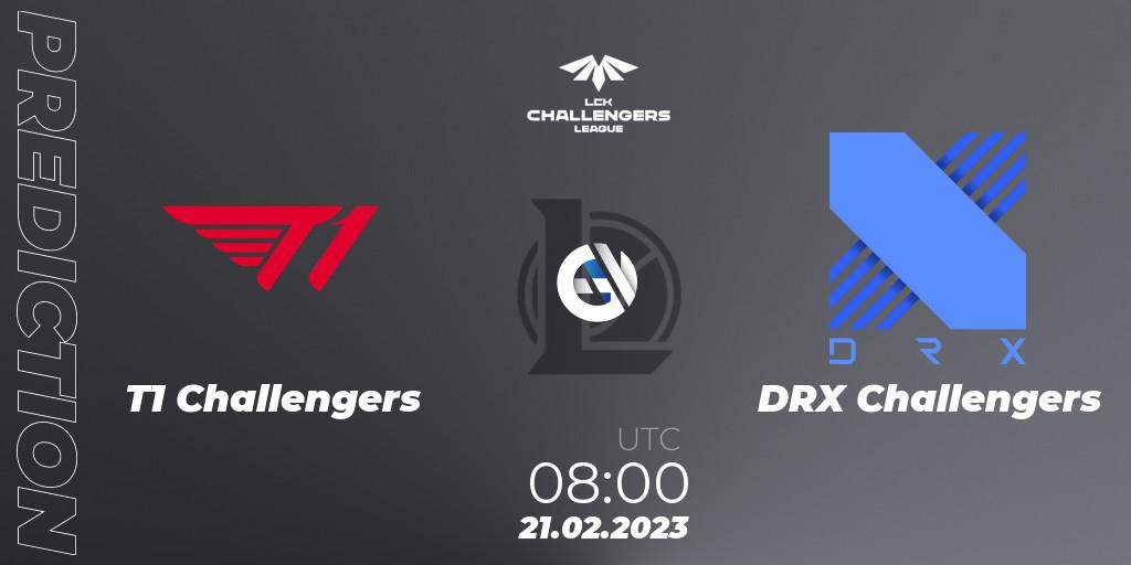 T1 Challengers - DRX Challengers: Maç tahminleri. 21.02.23, LoL, LCK Challengers League 2023 Spring