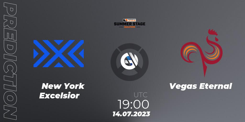 New York Excelsior - Vegas Eternal: Maç tahminleri. 14.07.23, Overwatch, Overwatch League 2023 - Summer Stage Qualifiers