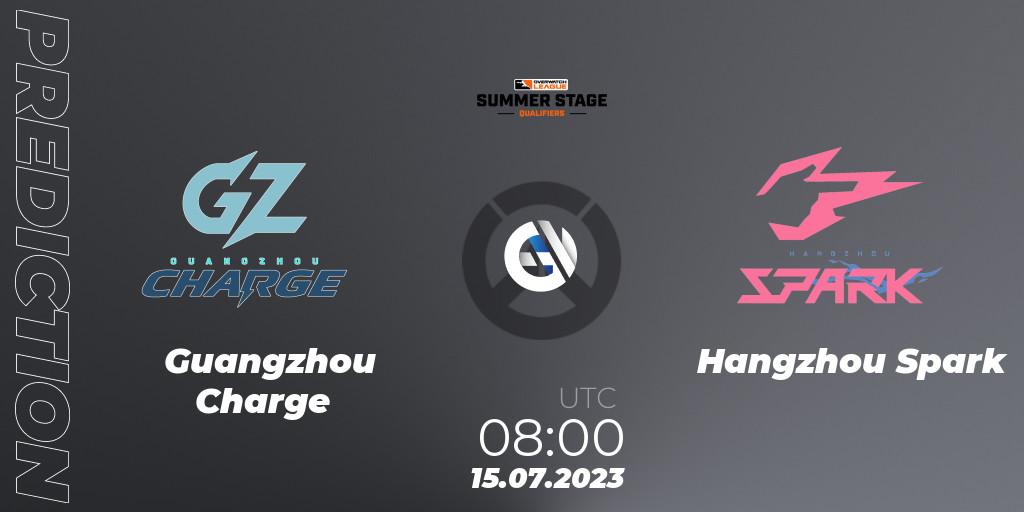 Guangzhou Charge - Hangzhou Spark: Maç tahminleri. 15.07.23, Overwatch, Overwatch League 2023 - Summer Stage Qualifiers