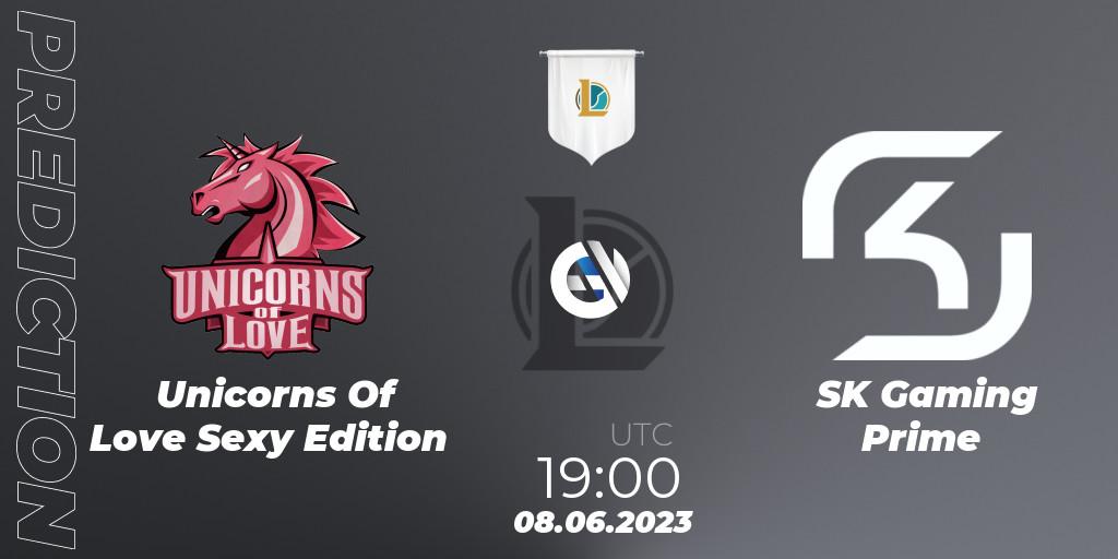 Unicorns Of Love Sexy Edition - SK Gaming Prime: Maç tahminleri. 08.06.23, LoL, Prime League Summer 2023 - Group Stage