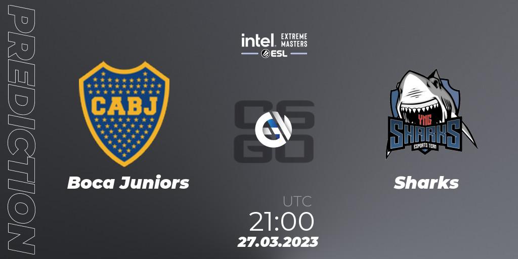 Boca Juniors - Sharks: Maç tahminleri. 27.03.2023 at 21:10, Counter-Strike (CS2), IEM Dallas 2023 South America Open Qualifier 2
