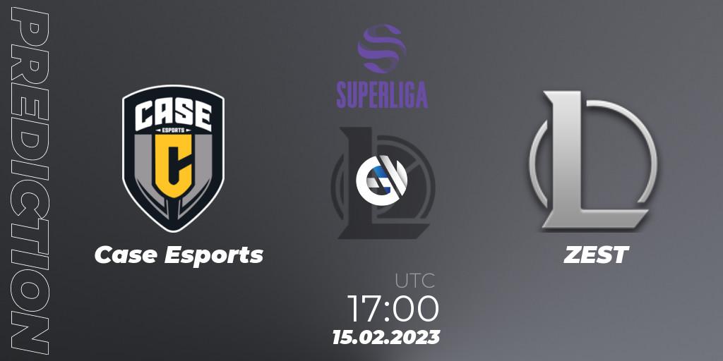 Case Esports - ZEST: Maç tahminleri. 15.02.2023 at 17:00, LoL, LVP Superliga 2nd Division Spring 2023 - Group Stage