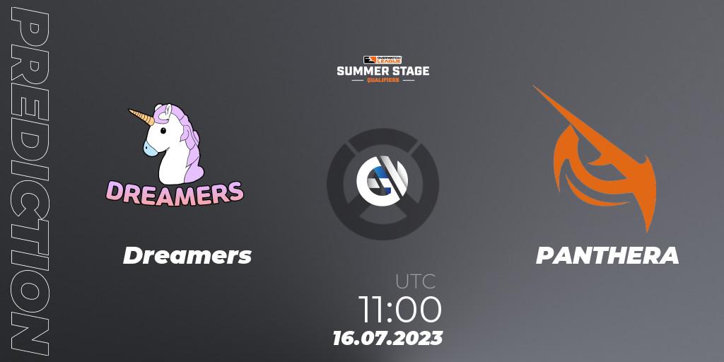 Dreamers - PANTHERA: Maç tahminleri. 16.07.2023 at 11:00, Overwatch, Overwatch League 2023 - Summer Stage Qualifiers