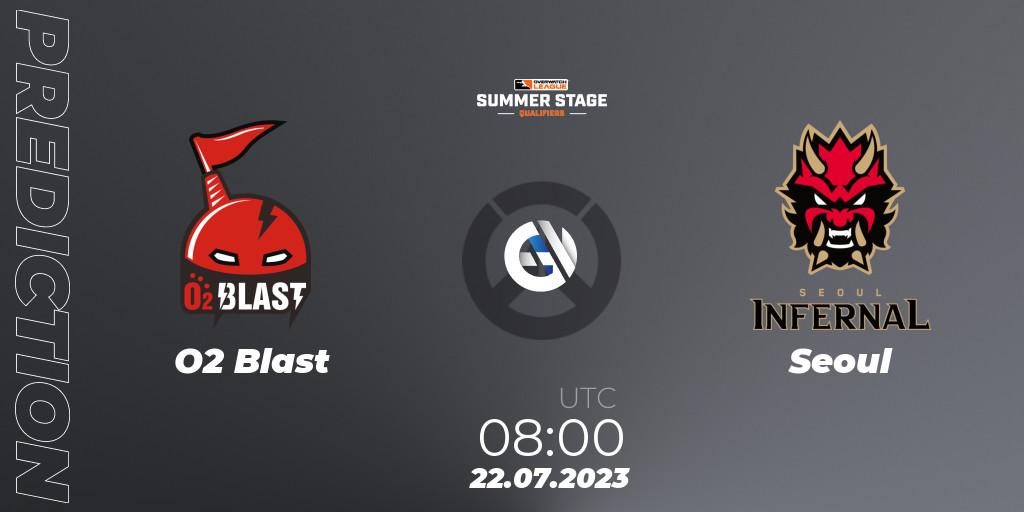 O2 Blast - Seoul: Maç tahminleri. 22.07.23, Overwatch, Overwatch League 2023 - Summer Stage Qualifiers