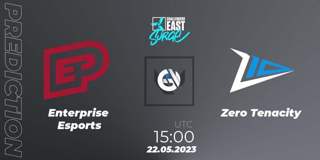 Enterprise Esports - Zero Tenacity: Maç tahminleri. 22.05.2023 at 14:00, VALORANT, VALORANT Challengers 2023 East: Surge Split 2 - Playoffs