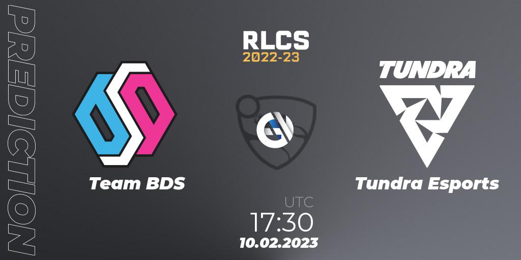 Team BDS - Tundra Esports: Maç tahminleri. 10.02.2023 at 17:30, Rocket League, RLCS 2022-23 - Winter: Europe Regional 2 - Winter Cup
