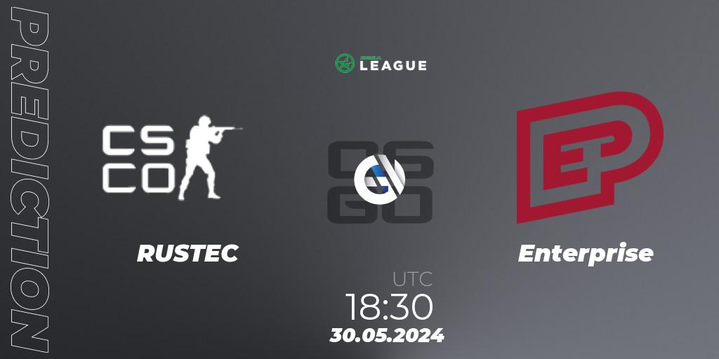 Rustec - Enterprise: Maç tahminleri. 30.05.2024 at 18:30, Counter-Strike (CS2), ESEA Season 49: Advanced Division - Europe