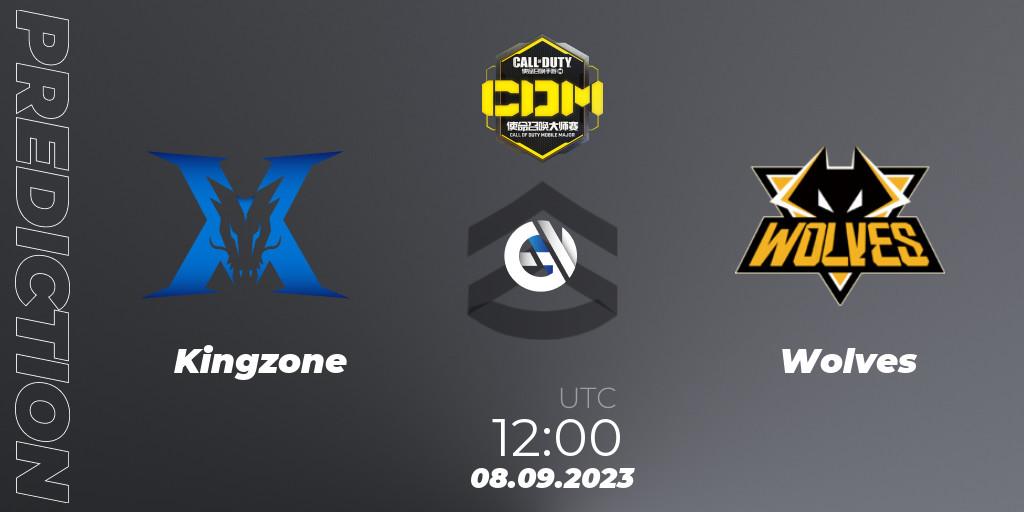  Kingzone - Wolves: Maç tahminleri. 08.09.2023 at 12:00, Call of Duty, China Masters 2023 S6: Championship