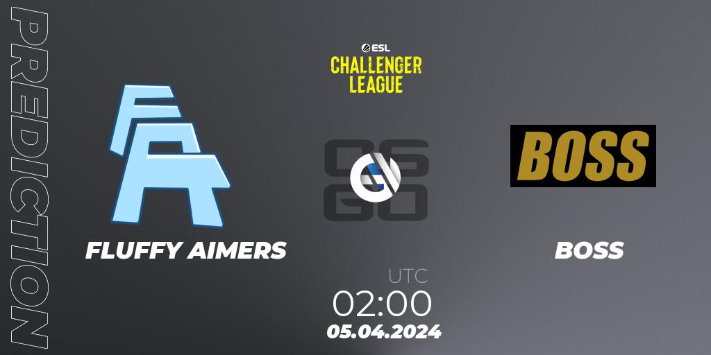 FLUFFY AIMERS - BOSS: Maç tahminleri. 05.04.2024 at 01:00, Counter-Strike (CS2), ESL Challenger League Season 47: North America