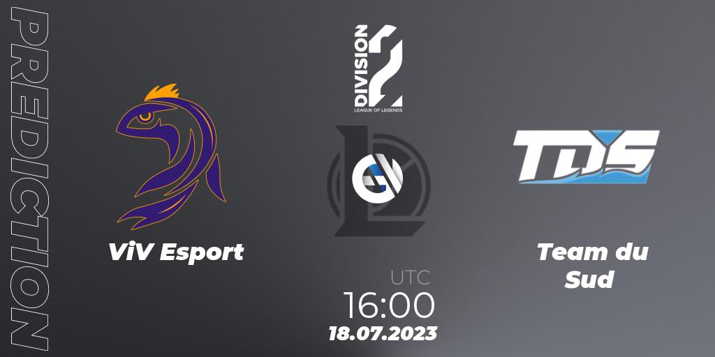 ViV Esport - Team du Sud: Maç tahminleri. 18.07.2023 at 16:00, LoL, LFL Division 2 Summer 2023 - Group Stage