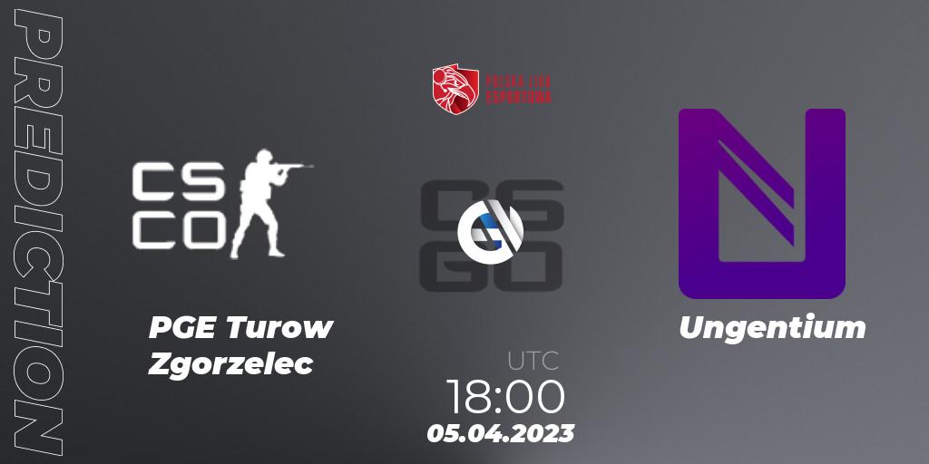 PGE Turow Zgorzelec - Ungentium: Maç tahminleri. 05.04.23, CS2 (CS:GO), Polska Liga Esportowa 2023: Split #1