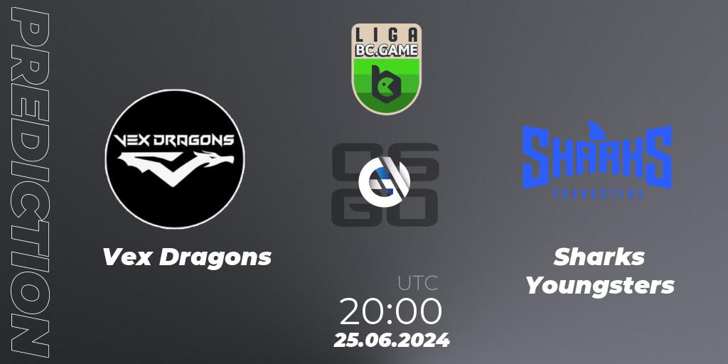 Vex Dragons - Sharks Youngsters: Maç tahminleri. 25.06.2024 at 20:00, Counter-Strike (CS2), Dust2 Brasil Liga Season 3: Division 2